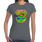 Playera Tortugas Ninja Pizza Algodón Premium #0003003