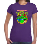 Playera Tortugas Ninja Pizza Algodón Premium #0003003