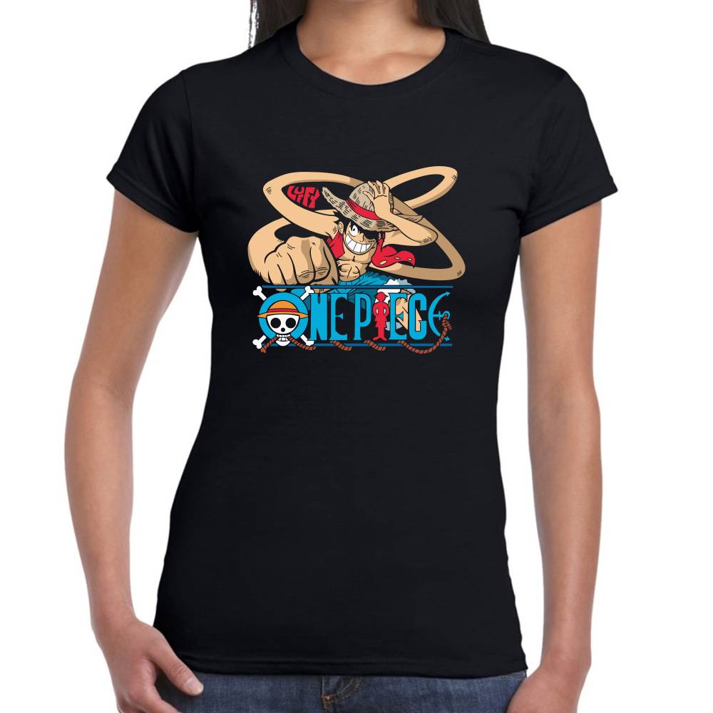 Playera Luffy One Piece Algodón Premium #0003010 Imagen secundaria del producto