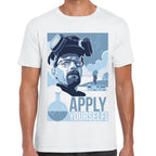 Playera Walter White Breaking Bad Apply Yourself #0003014