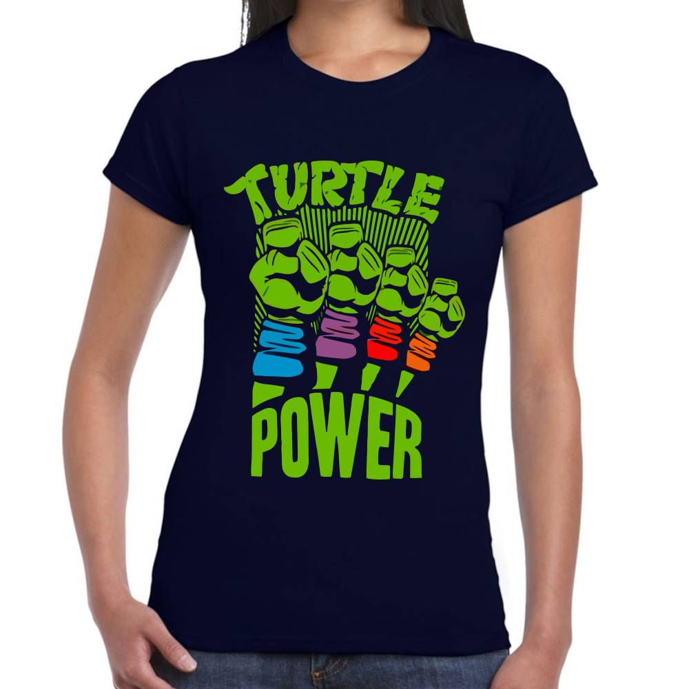 Playera Tortugas Ninja Turtle Power #0003015