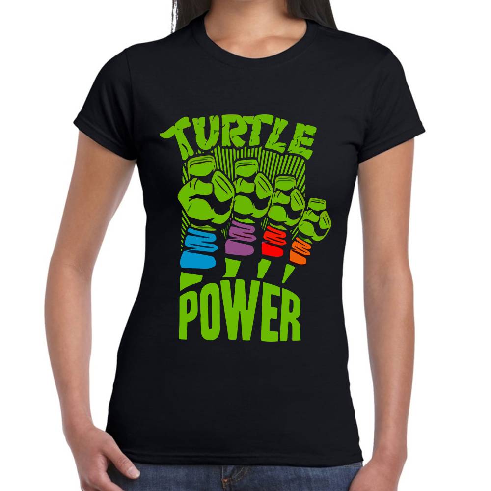 Playera Tortugas Ninja Turtle Power #0003015 Imagen secundaria del producto