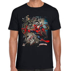 Playera Spider Man vs Doctor Octopus Marvel Algodón Premium #0003017