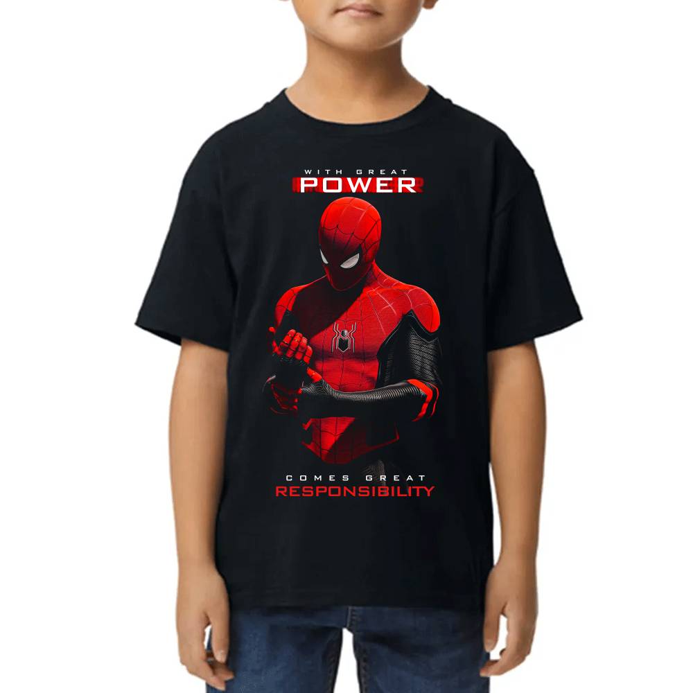 Playera Spider-Man Gran Poder Gran Responsabilidad #0003020
