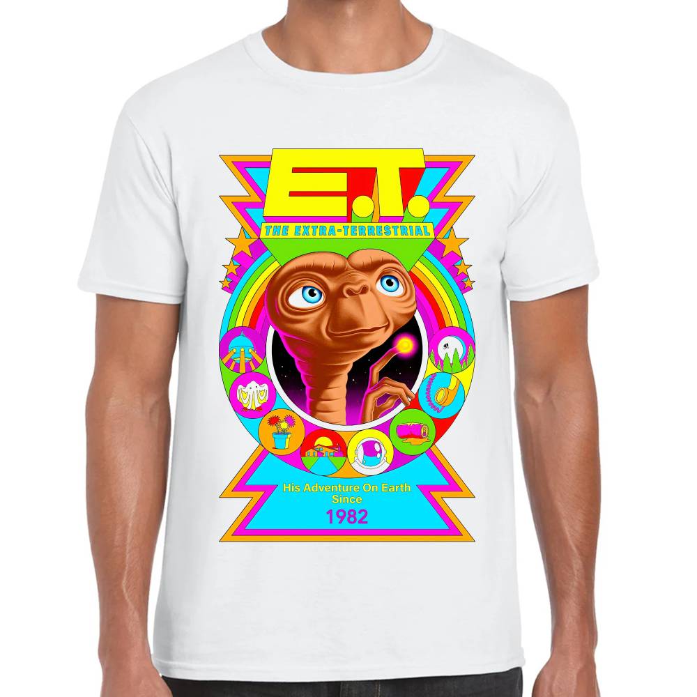 Playera E.T. El Extraterrestre Algodón Premium #0003021