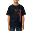 Playera de Niño Miles Morales Spider-Man Black Marvel Algodón Premium #0003023