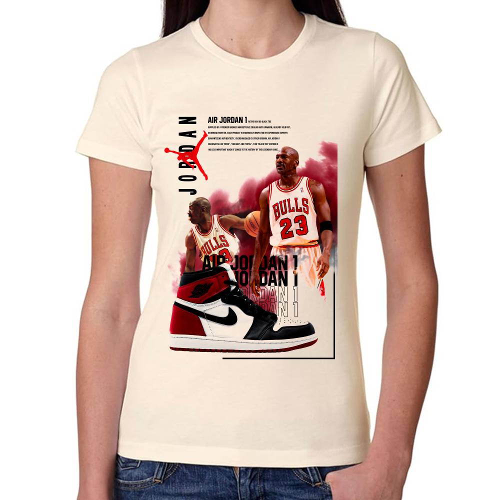 Playera Michael Jordan Tenis NBA Algodón Premium #0003029