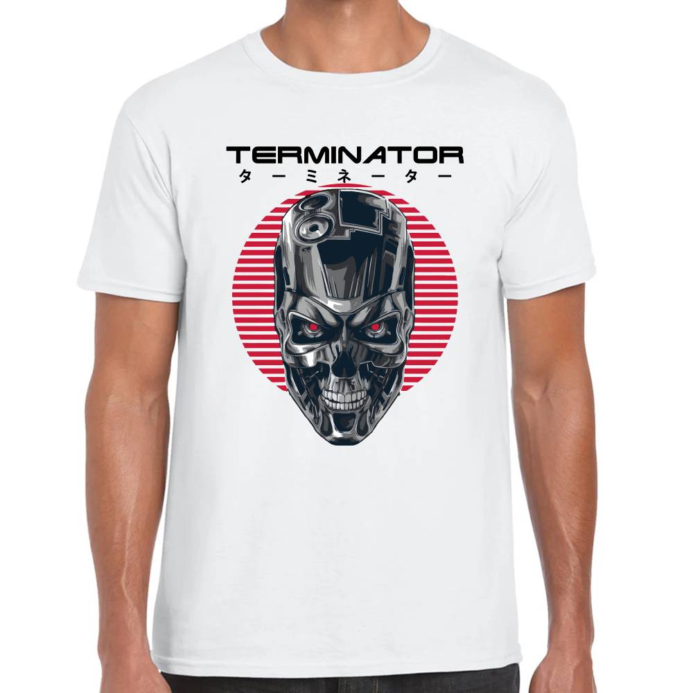 Playera T-800 Terminator Algodón Premium #0003033