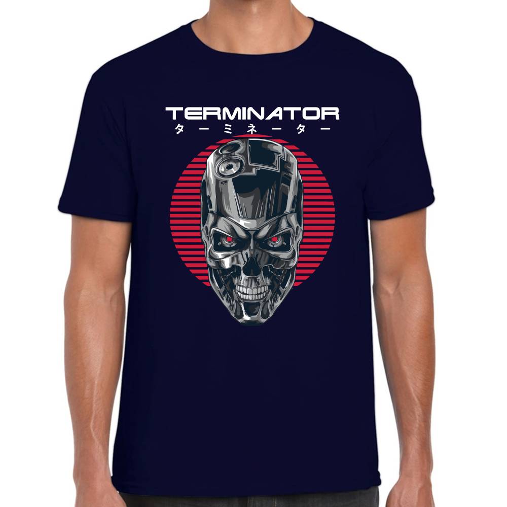 Playera T-800 Terminator Algodón Premium #0003033
