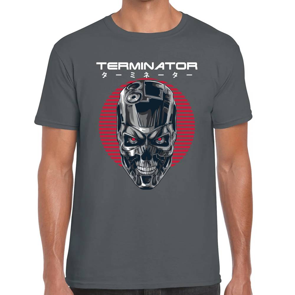 Playera T-800 Terminator Algodón Premium #0003033