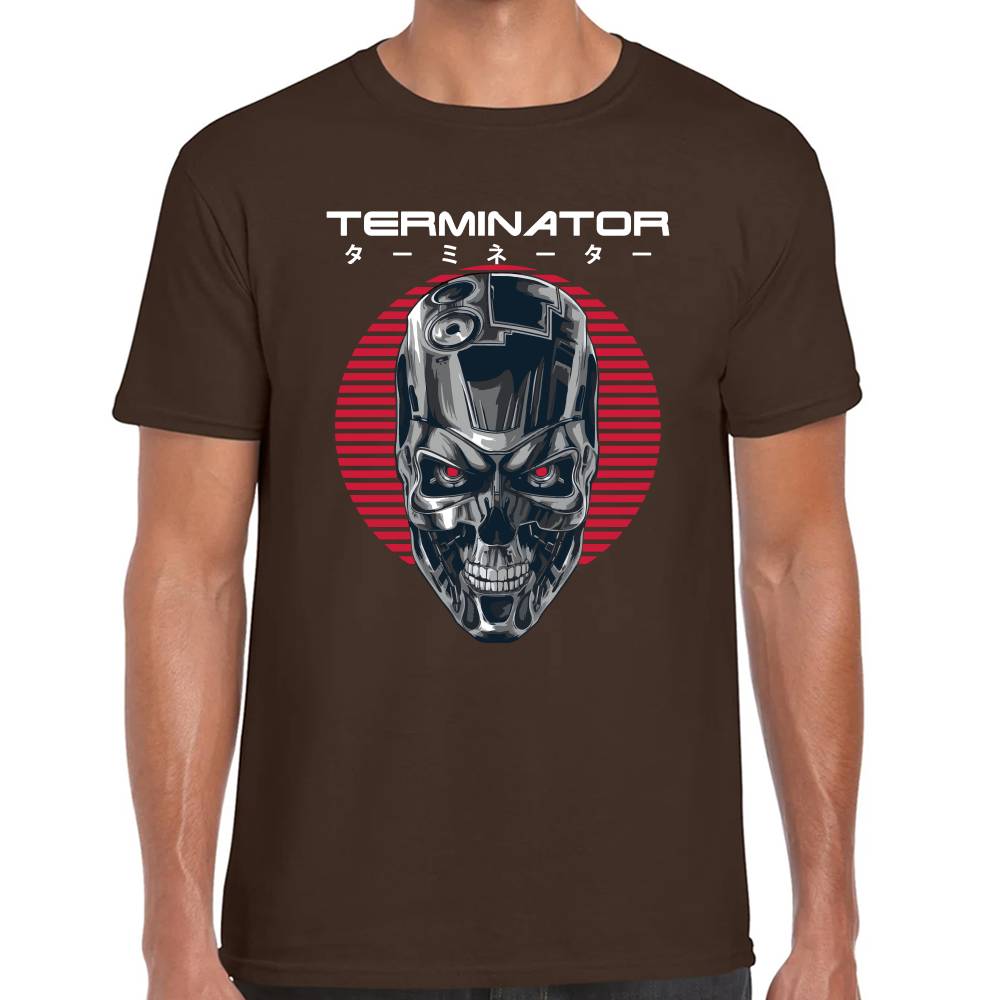 Playera T-800 Terminator Algodón Premium #0003033