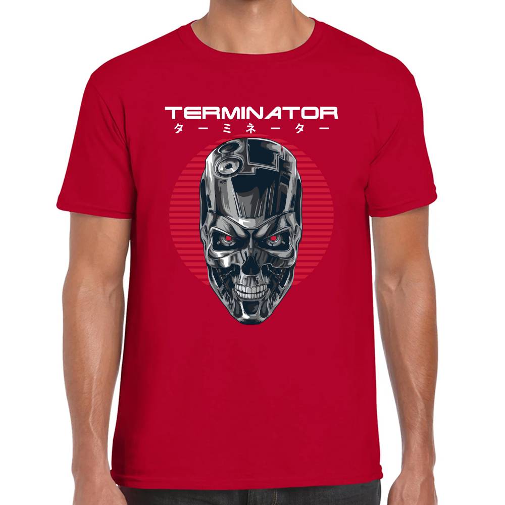 Playera T-800 Terminator Algodón Premium #0003033