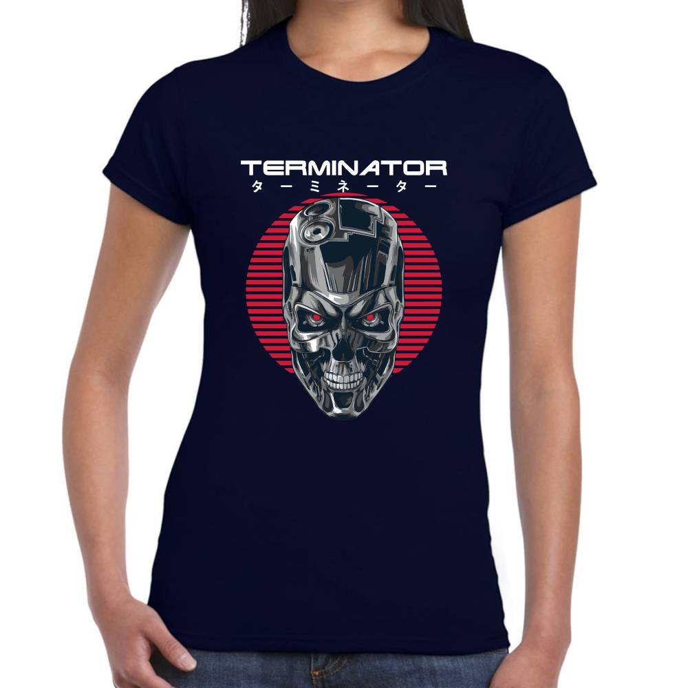 Playera T-800 Terminator Algodón Premium #0003033