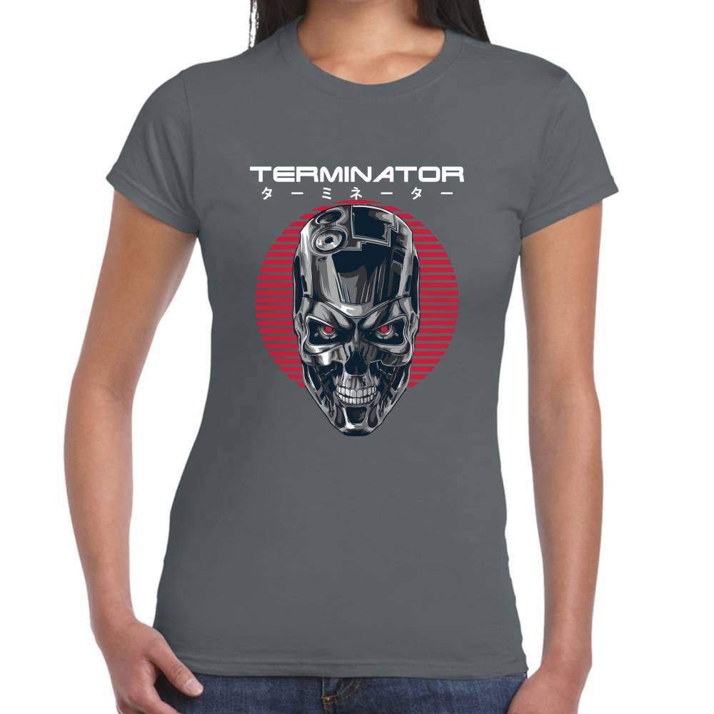 Playera T-800 Terminator Algodón Premium #0003033