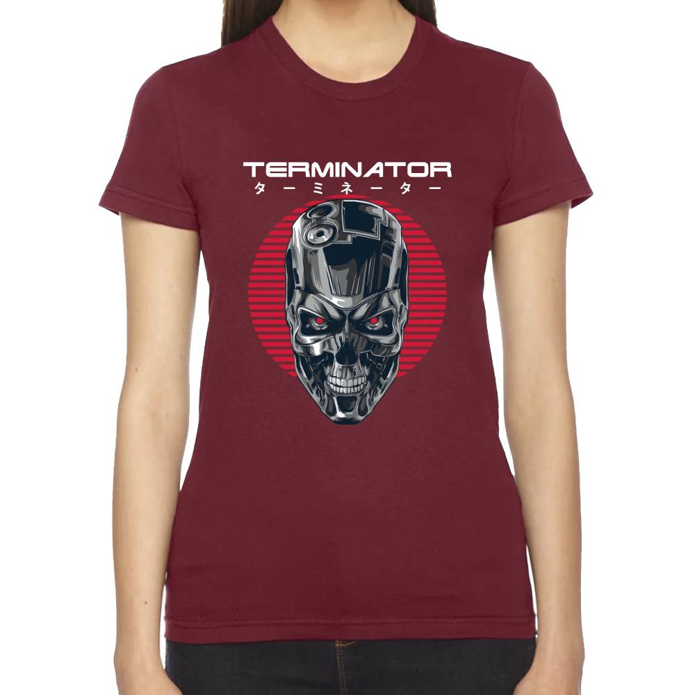 Playera T-800 Terminator Algodón Premium #0003033