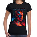 Playera T-1000 Terminator 2 El Juicio Final Algodón Premium #0003035
