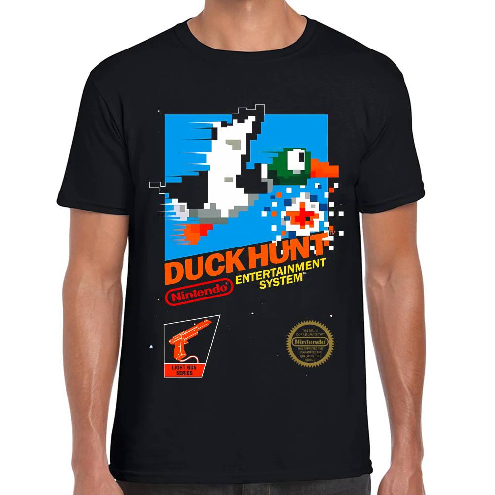 Playera Duck Hunt Nintendo Algodón Premium #0003036