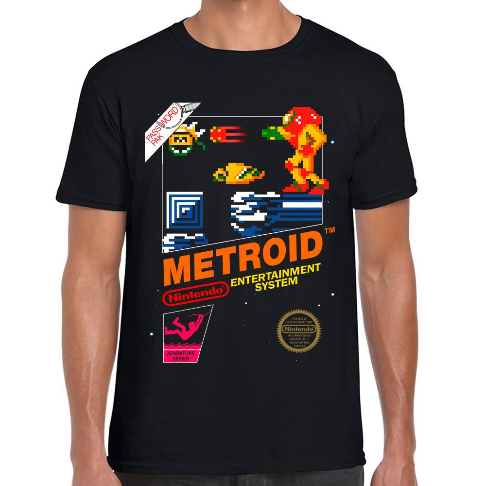 Playera Samus Aran Metroid Nintendo Algodón Premium #0003038