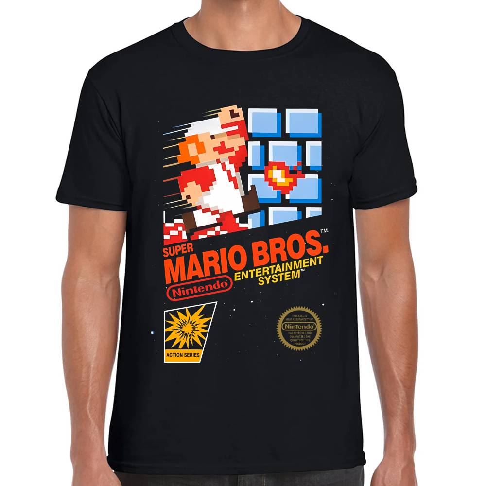 Playera Mario Bros Nintendo Algodón Premium #0003039