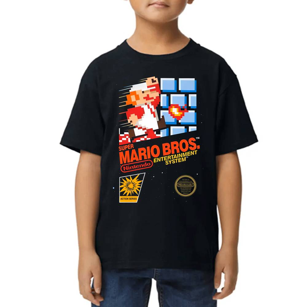 Playera Mario Bros Nintendo Algodón Premium #0003039 Imagen principal del producto