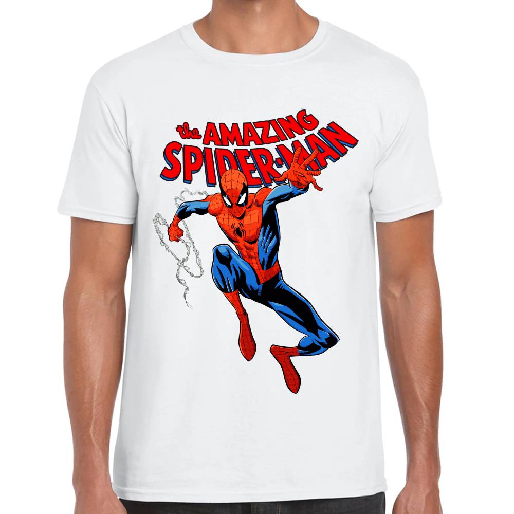 Playera The Amazing Spider-Man Marvel Algodón Premium #0003041