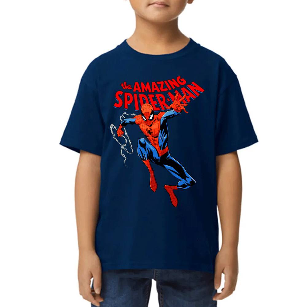 Playera de Niño The Amazing Spider-Man Marvel Algodón Premium #0003041
