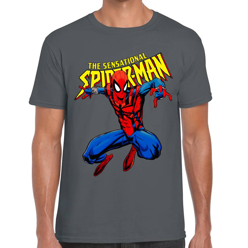 Playera The Sensational Spider-Man Algodón Premium #0003042