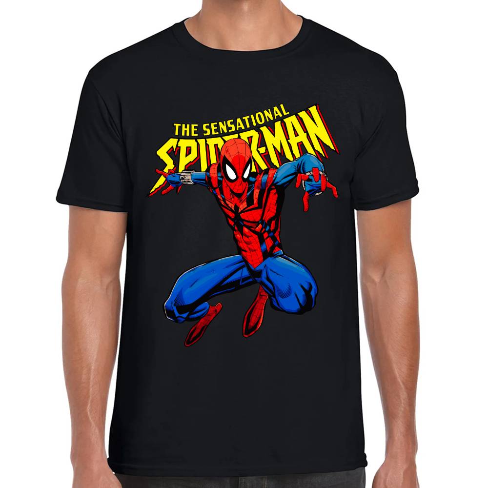 Playera The Sensational Spider-Man Algodón Premium #0003042