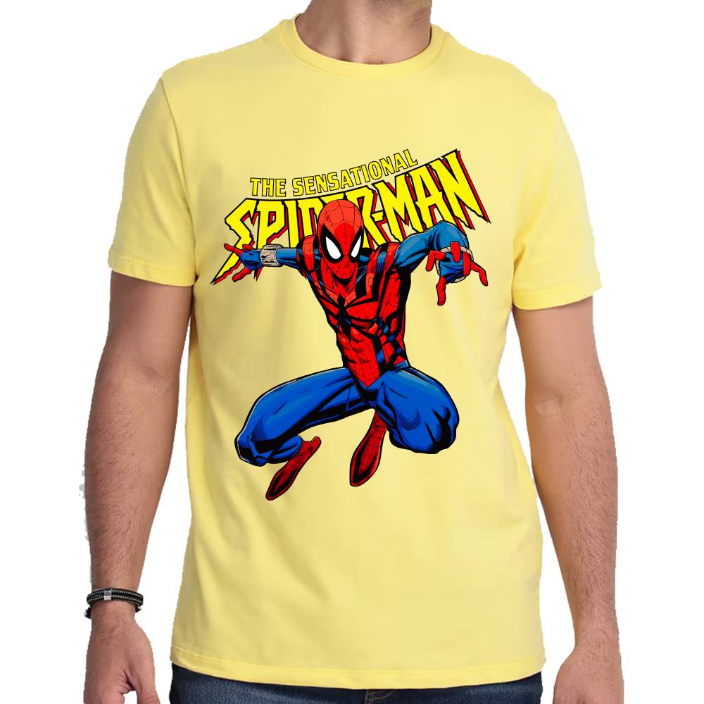 Playera The Sensational Spider-Man Algodón Premium #0003042