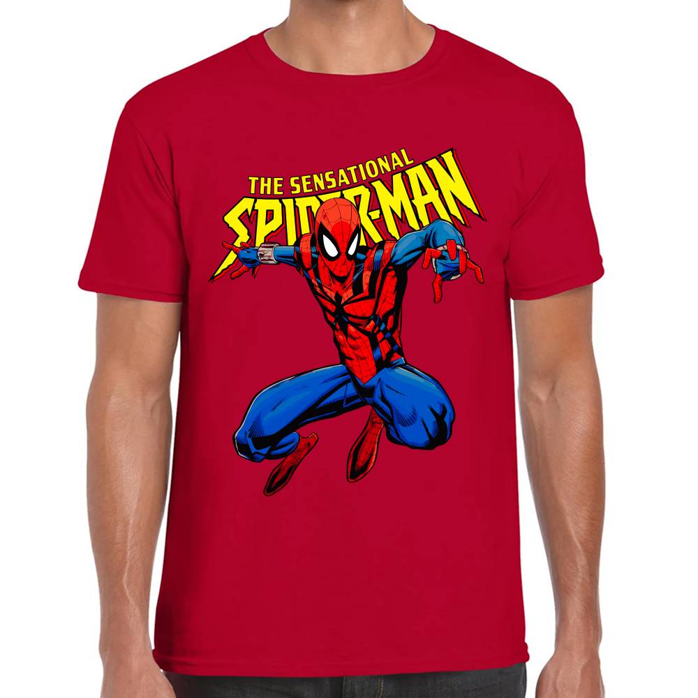 Playera The Sensational Spider-Man Algodón Premium #0003042