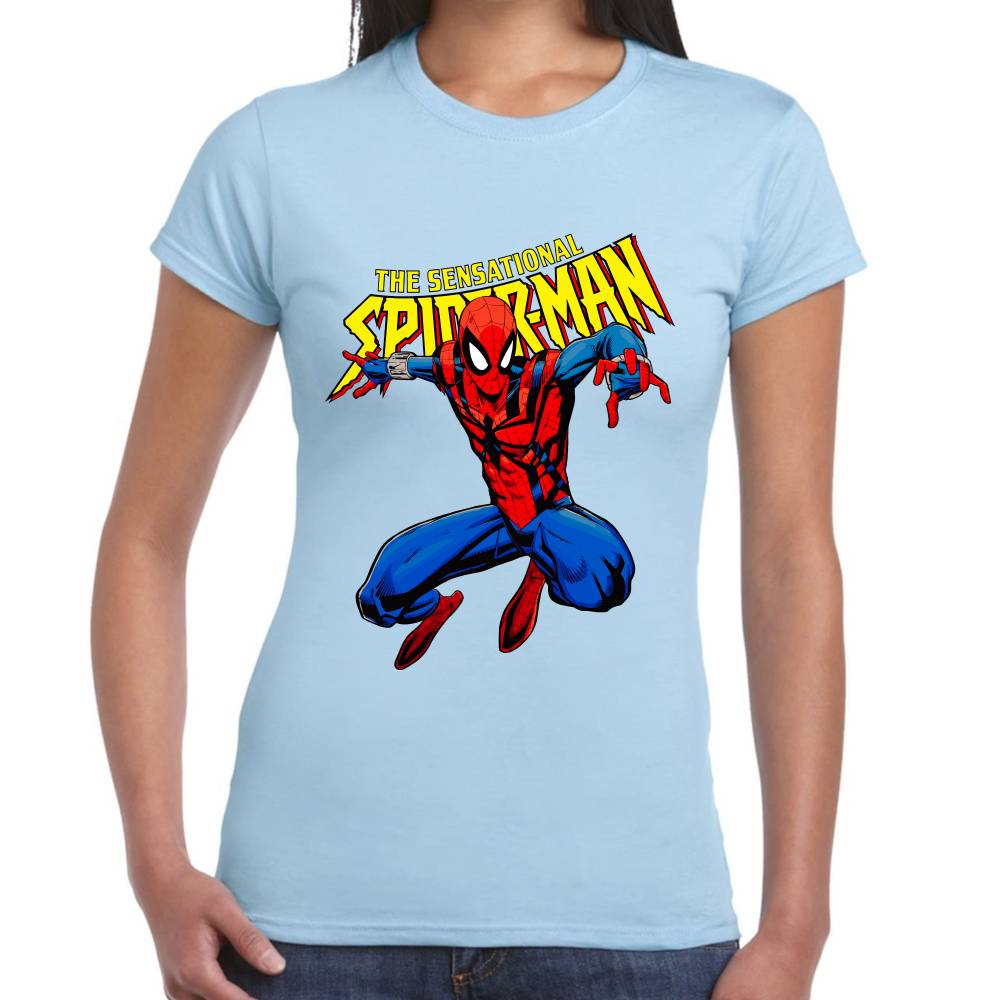 Playera The Sensational Spider-Man Algodón Premium #0003042