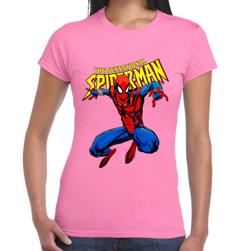 Playera The Sensational Spider-Man Algodón Premium #0003042