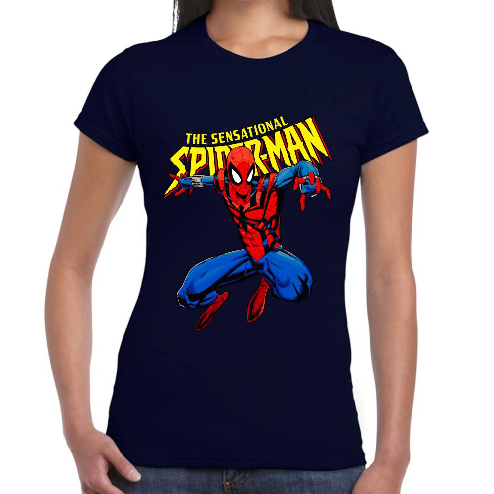 Playera The Sensational Spider-Man Algodón Premium #0003042