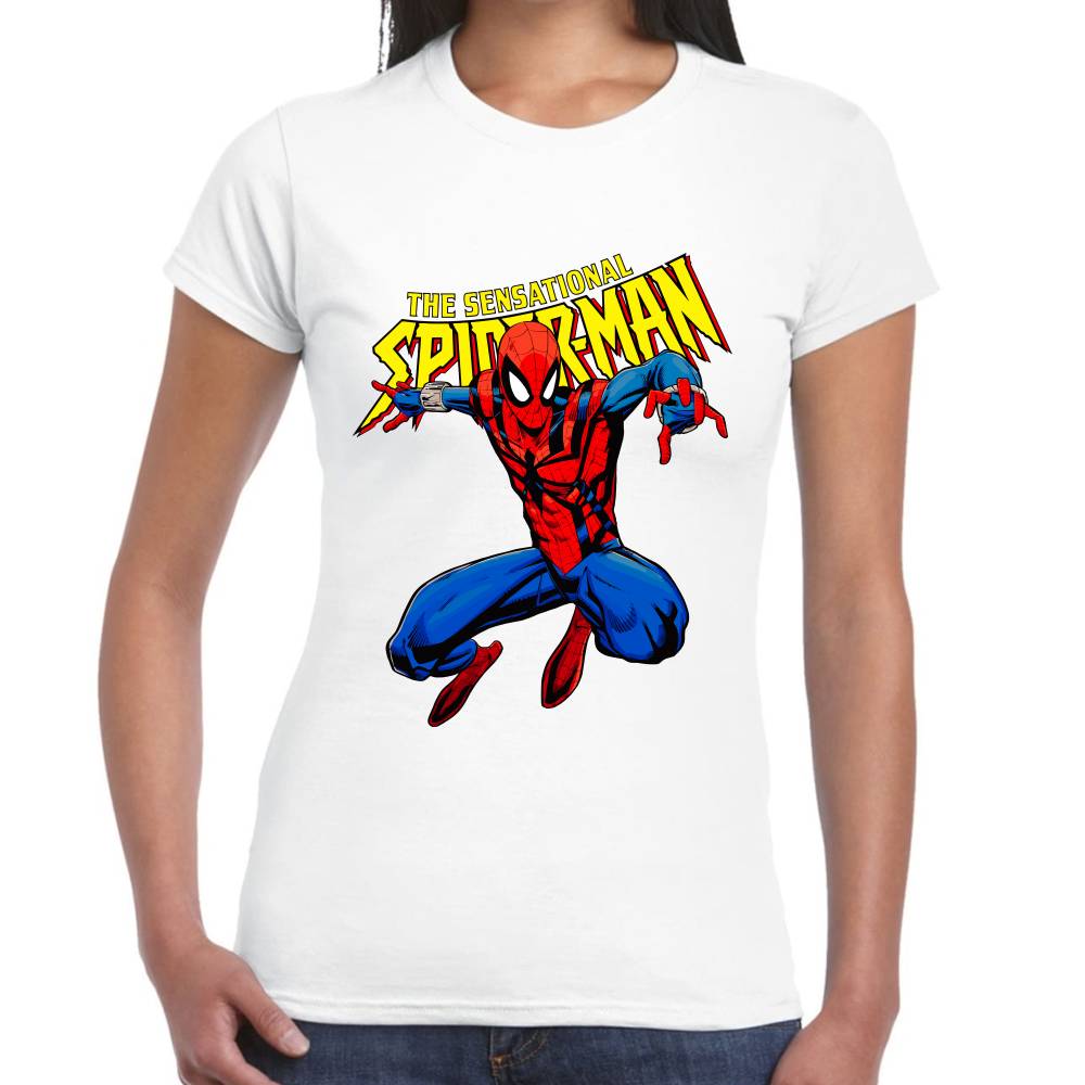 Playera The Sensational Spider-Man Algodón Premium #0003042