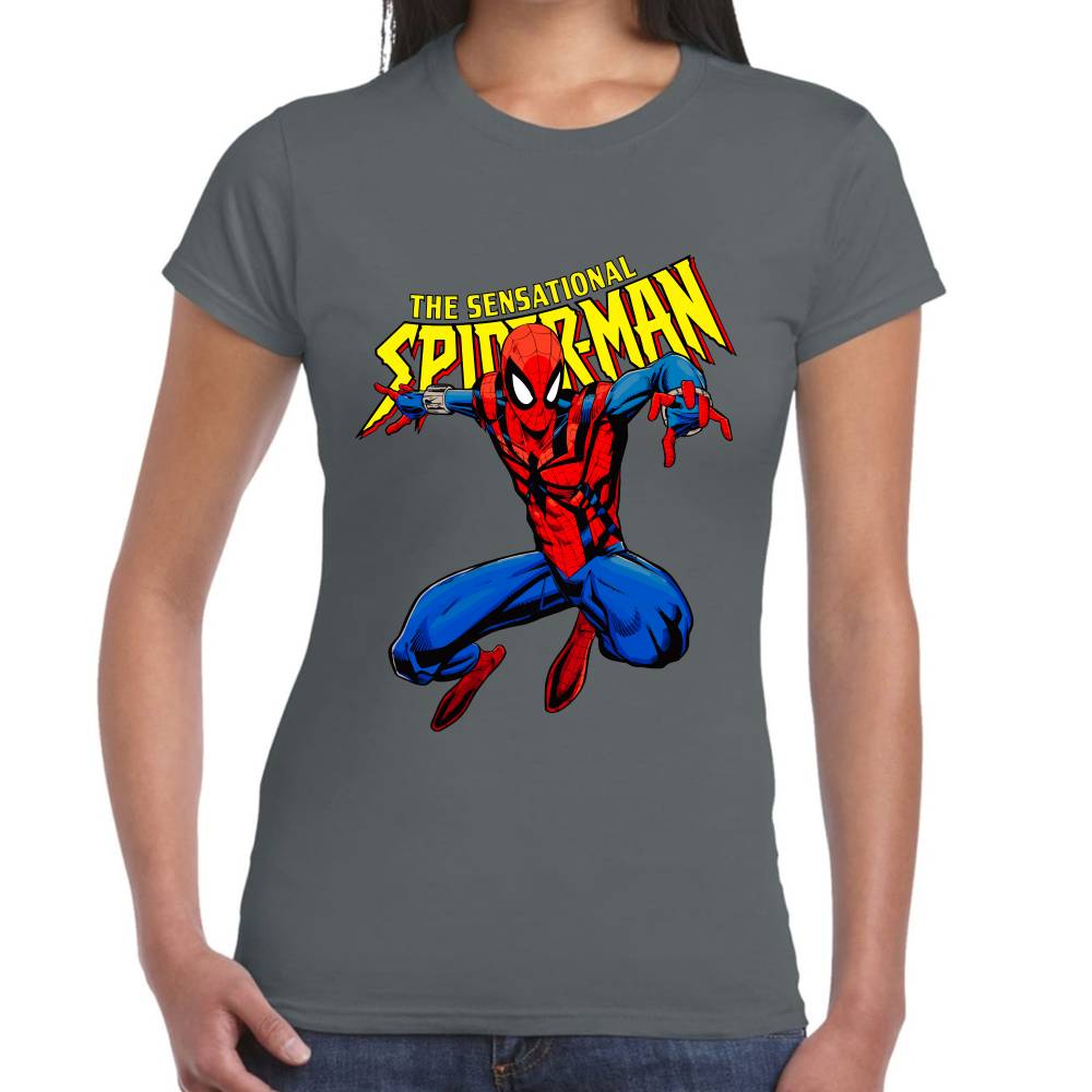 Playera The Sensational Spider-Man Algodón Premium #0003042