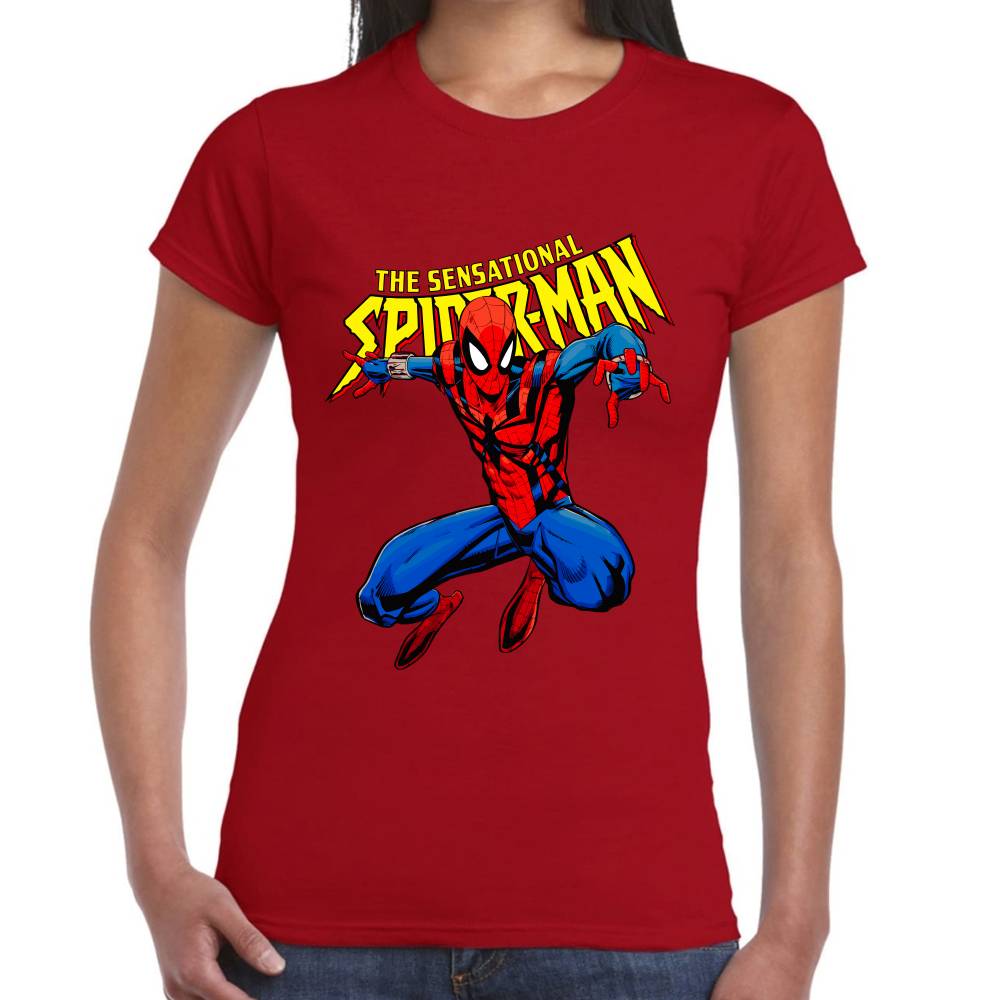 Playera The Sensational Spider-Man Algodón Premium #0003042