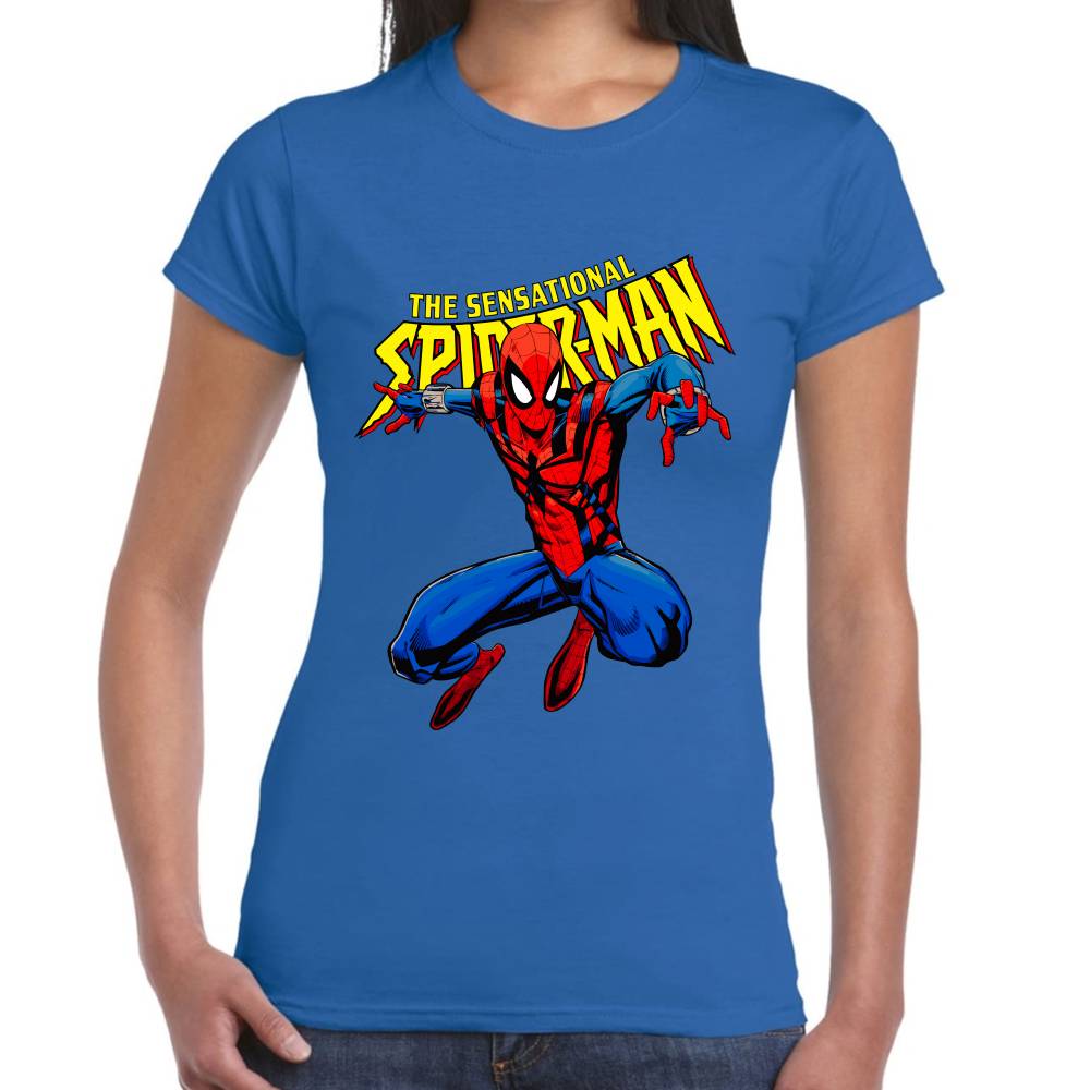 Playera The Sensational Spider-Man Algodón Premium #0003042