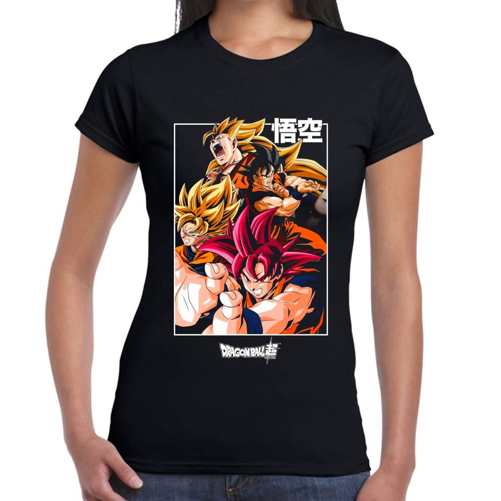 Playera Goku Dragon Ball Algodón Premium #0003044