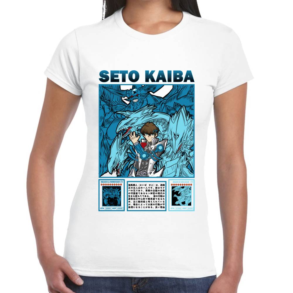 Playera Seto Kaiba Yu Gi Oh Algodón Premium #0003046