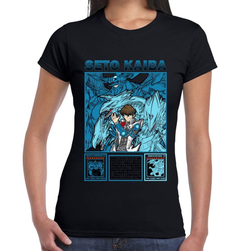 Playera Seto Kaiba Yu Gi Oh Algodón Premium #0003046