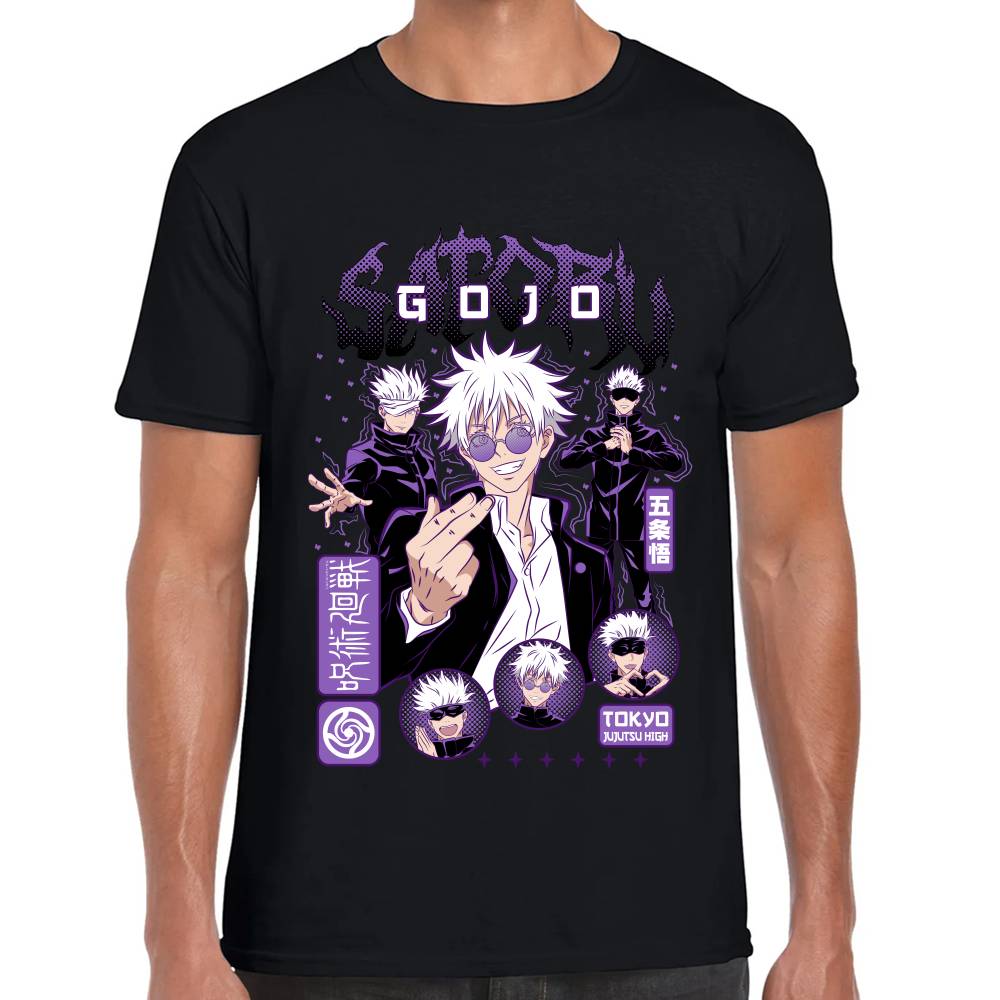 Playera Satoru Gojo Jujutsu Kaisen Algodón #0003047