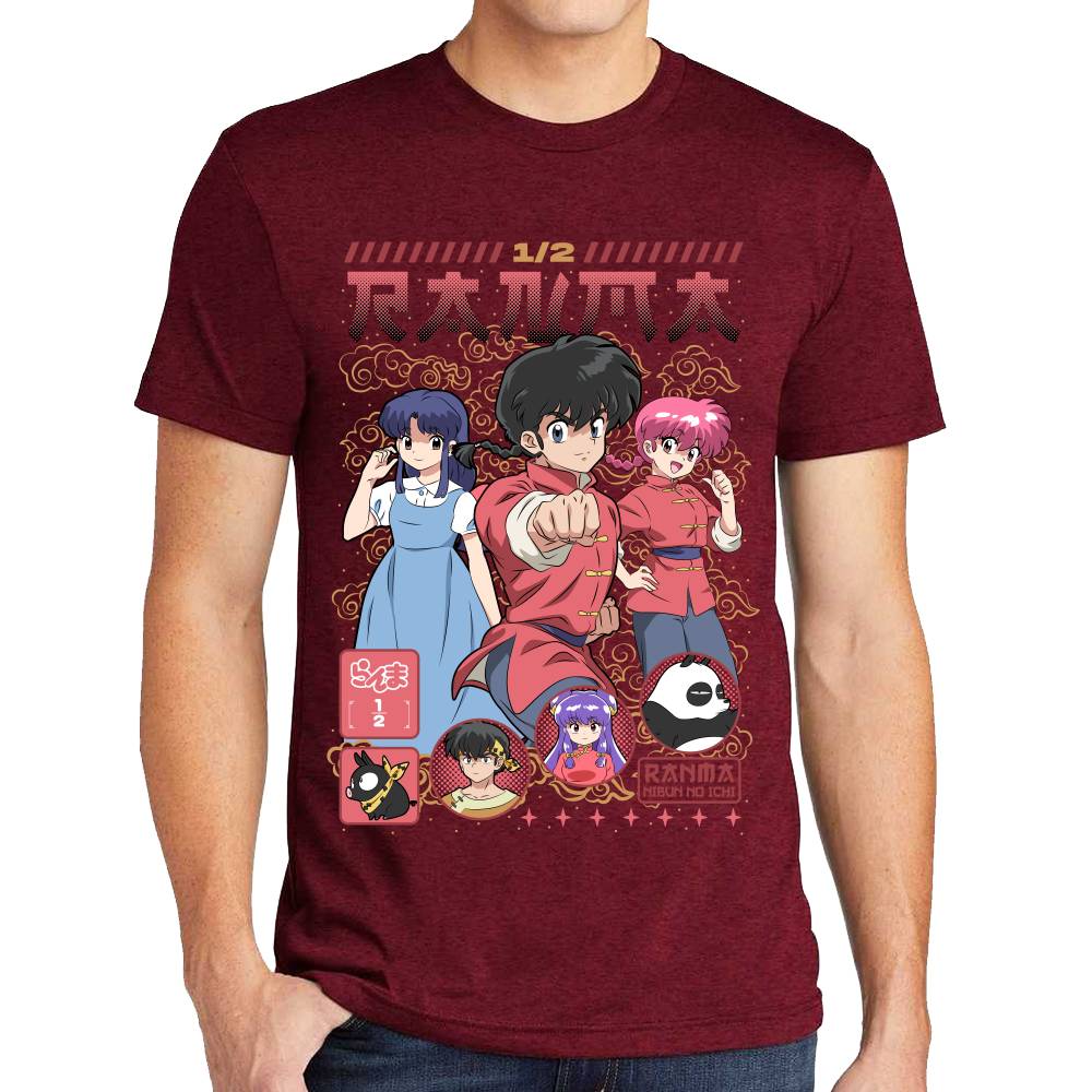 Playera Ranma 1/2 Algodón Premium #0003048