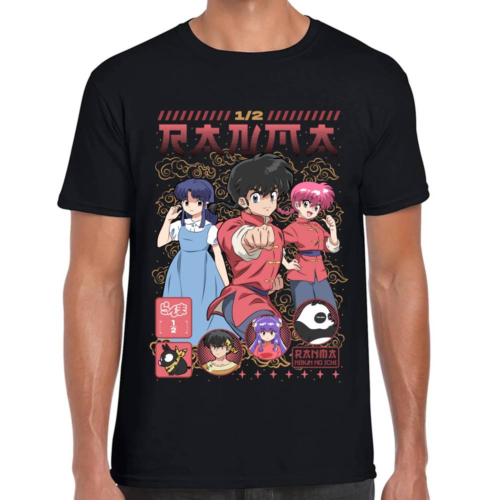 Playera Ranma 1/2 Algodón Premium #0003048