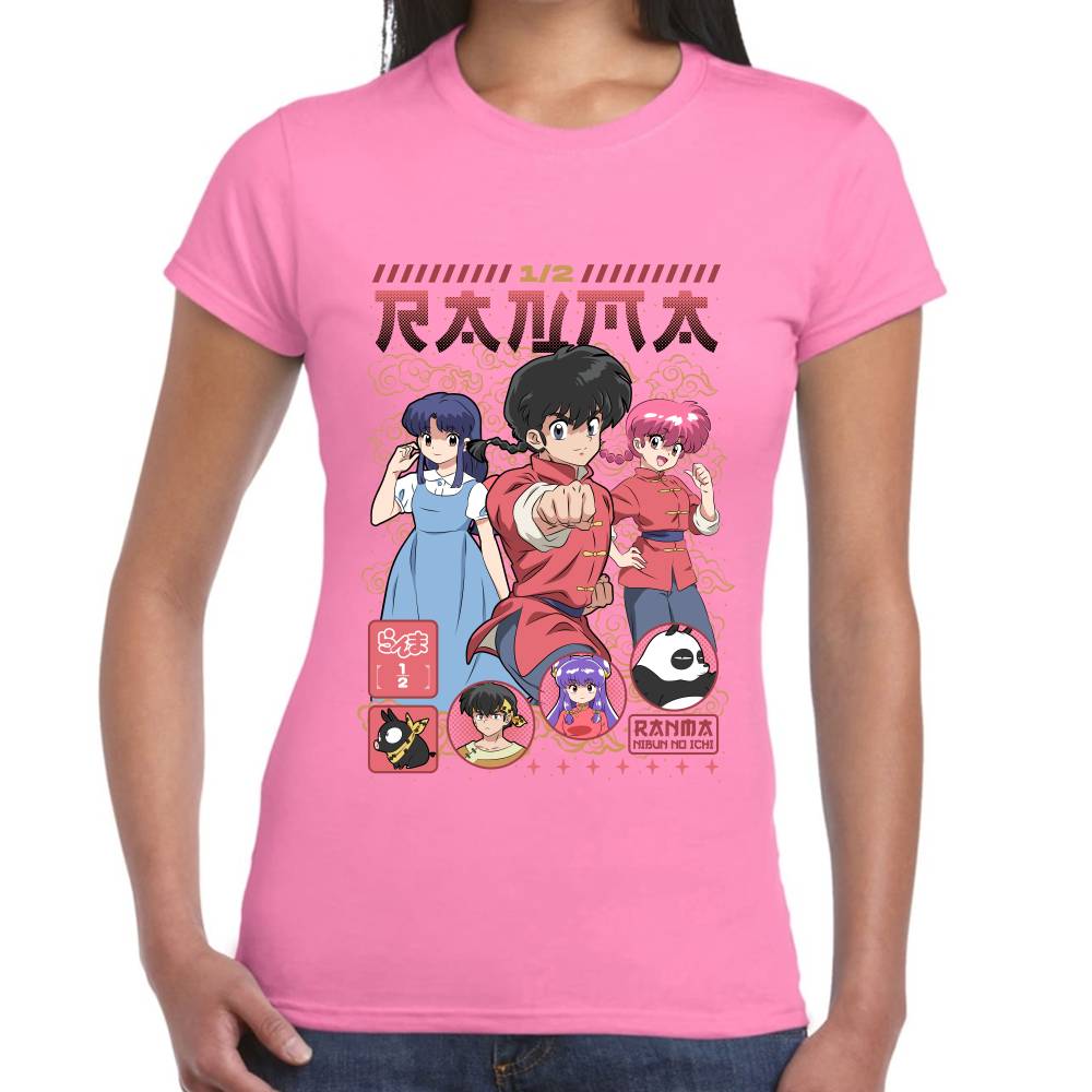 Playera Ranma 1/2 Algodón Premium #0003048