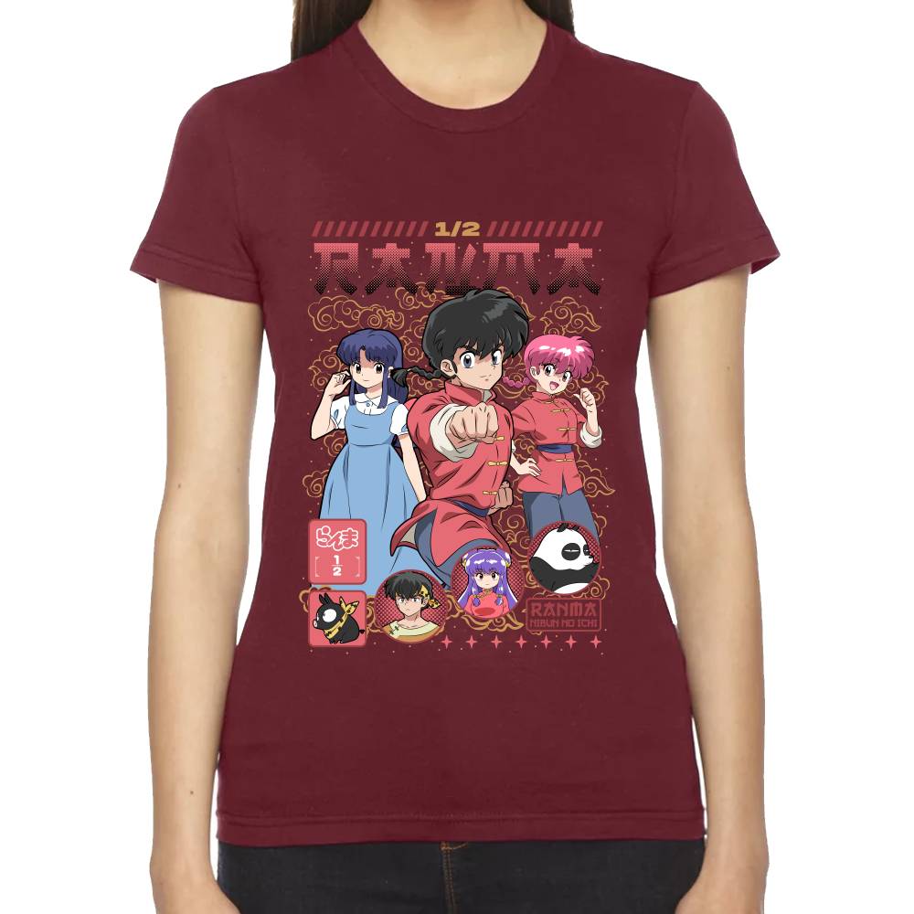 Playera Ranma 1/2 Algodón Premium #0003048