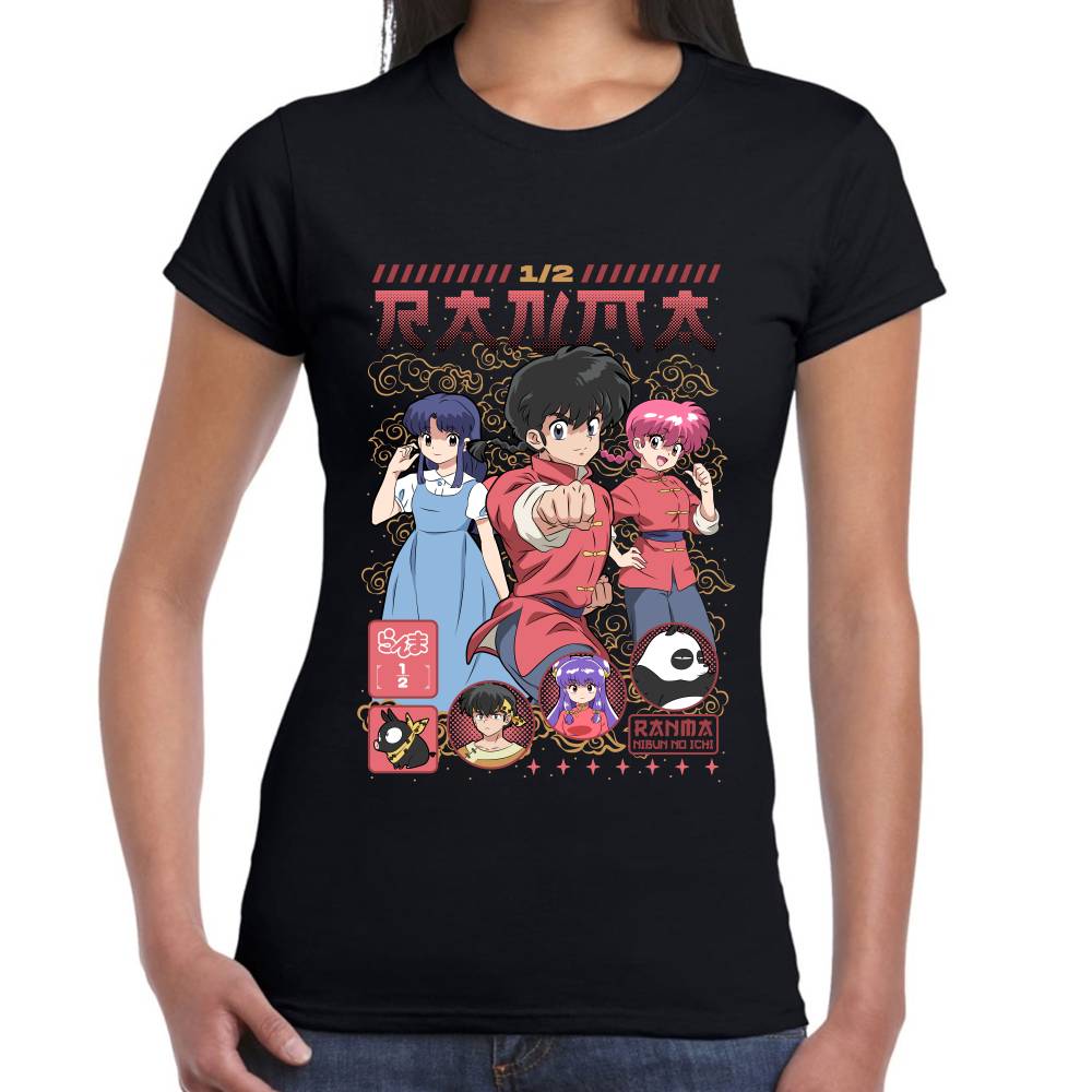 Playera Ranma 1/2 Algodón Premium #0003048