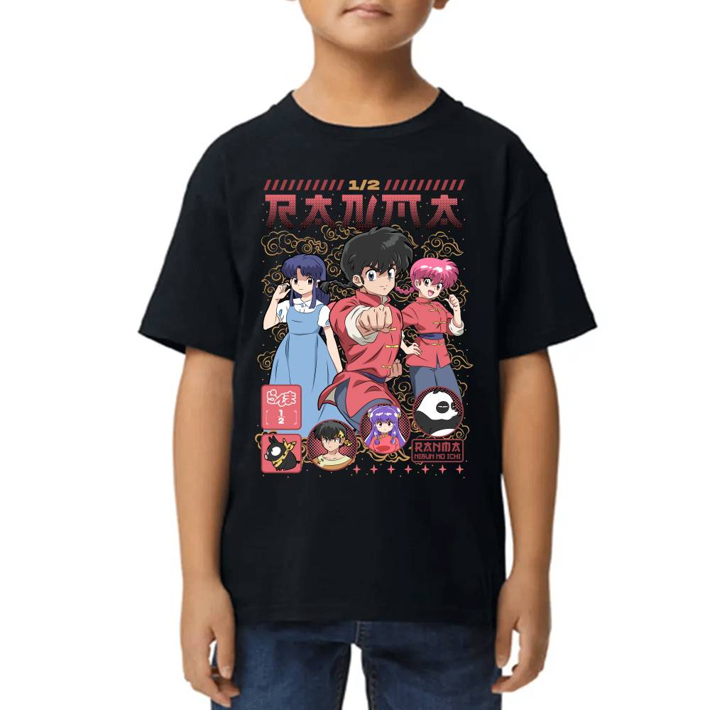 Playera Ranma 1/2 Algodón Premium #0003048