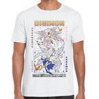 Playera Angemon y Angewomon Digimon #0003050