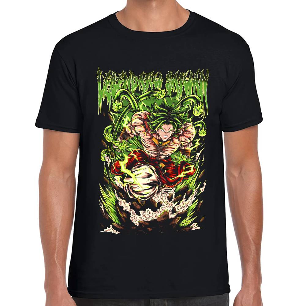 Playera Broly Dragon Ball Algodón Premium #0003051 Imagen principal del producto