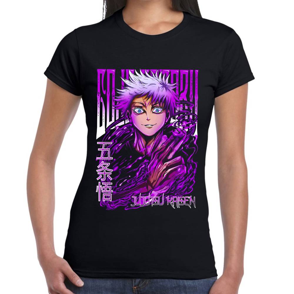 Playera Gojo Satoru Jujutsu Kaisen Algodón Premium #0003052